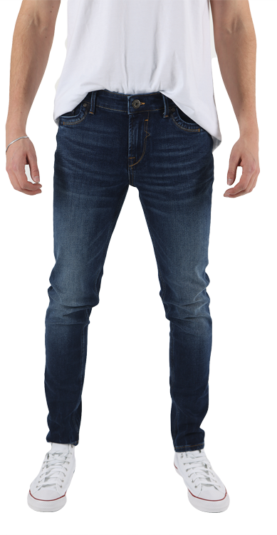 MOD JEANS MARCEL Straight - Coastal Indigo Wash - AU23-1005.3652