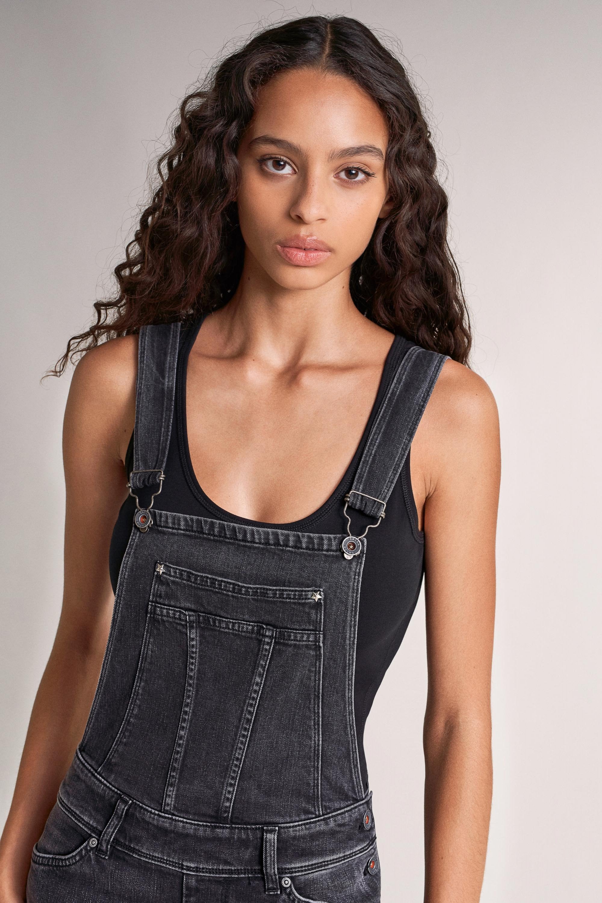 SALSA Wonder Push Up Latzhose - Smoky Slate Blue - 123892.0000 von Salsa