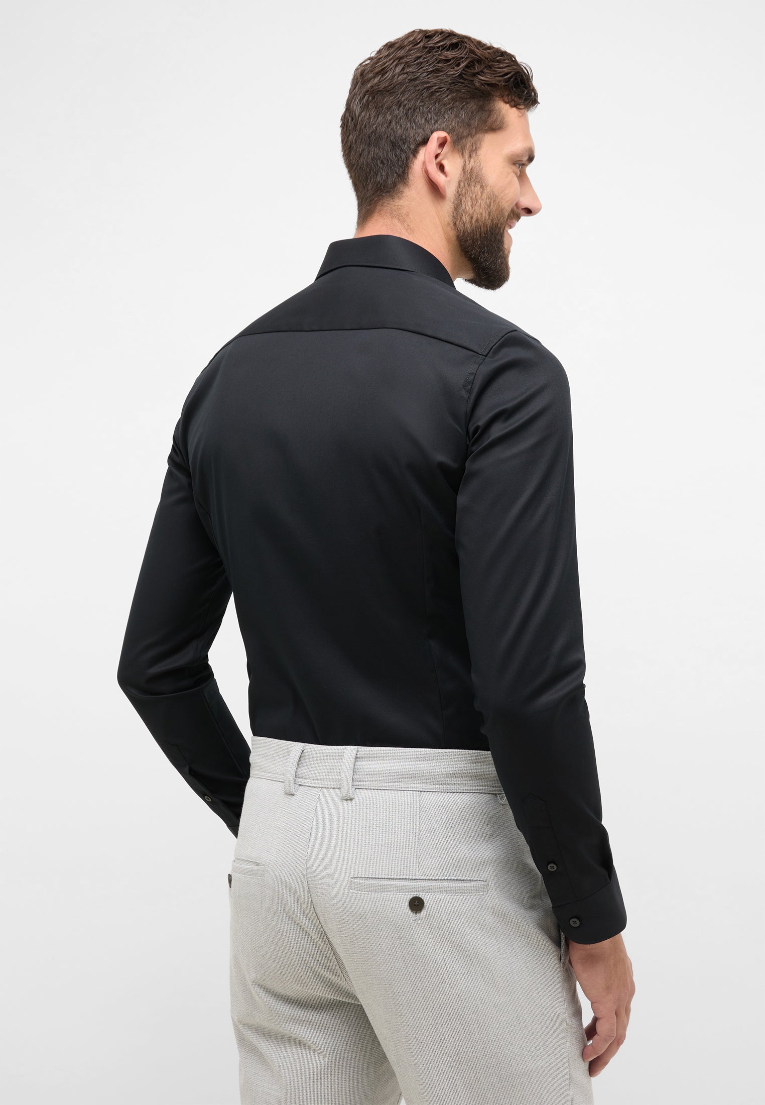 ETERNA SUPER SLIM COVER SHIRT - Obsidian Night - 8817-39-Z182 von Eterna