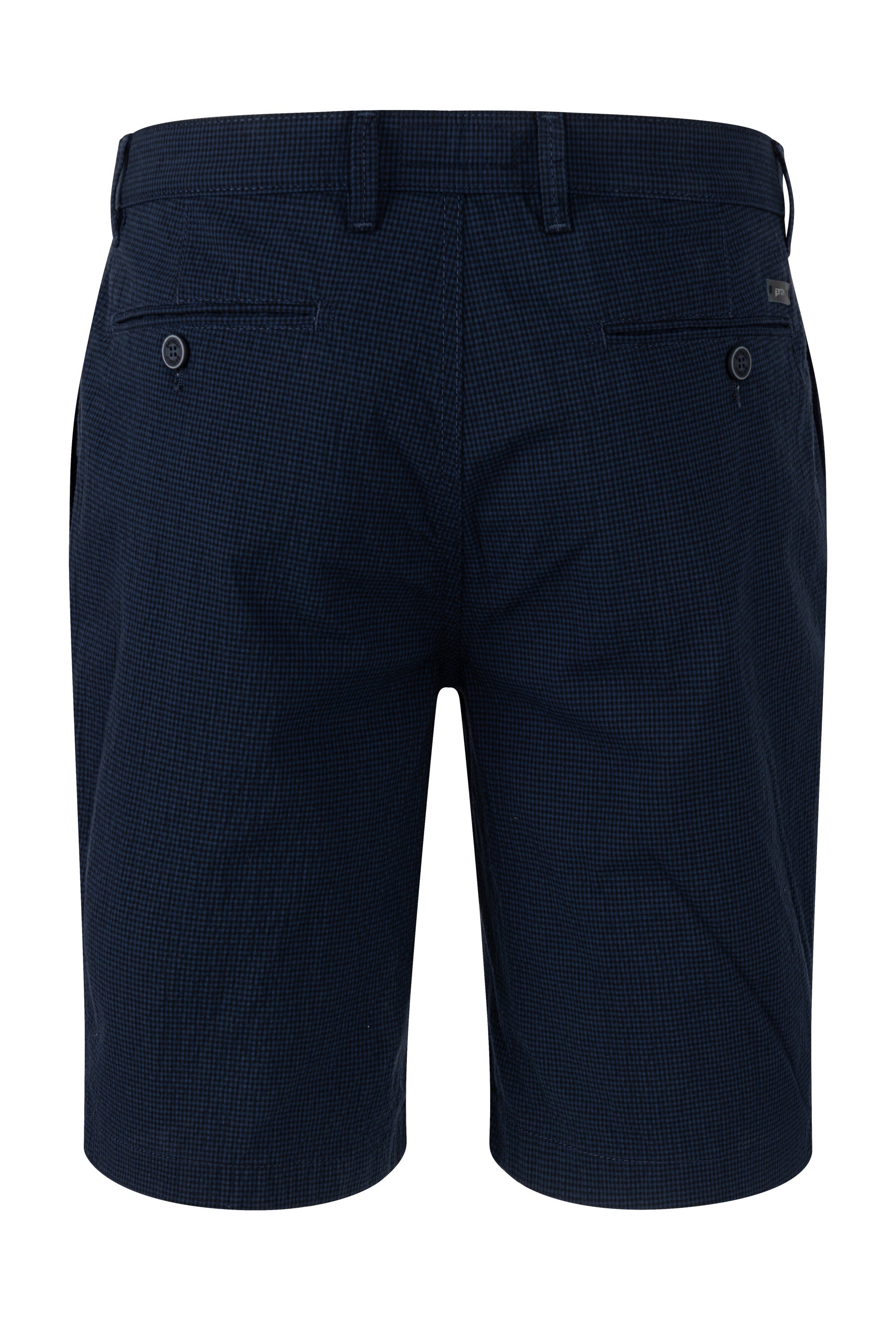 ATELIER GARDEUR JASPER-S Chino-Shorts - Midnight Check Blue - JASPER-S-888-229031-1069