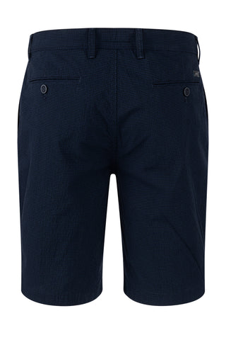 ATELIER GARDEUR JASPER-S Chino-Shorts - Midnight Check Blue - JASPER-S-888-229031-1069