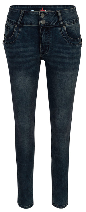 BUENA VISTA TUMMYLESS-Z Jeans - Indigo Eclipse - 2410 B5735 364.5093