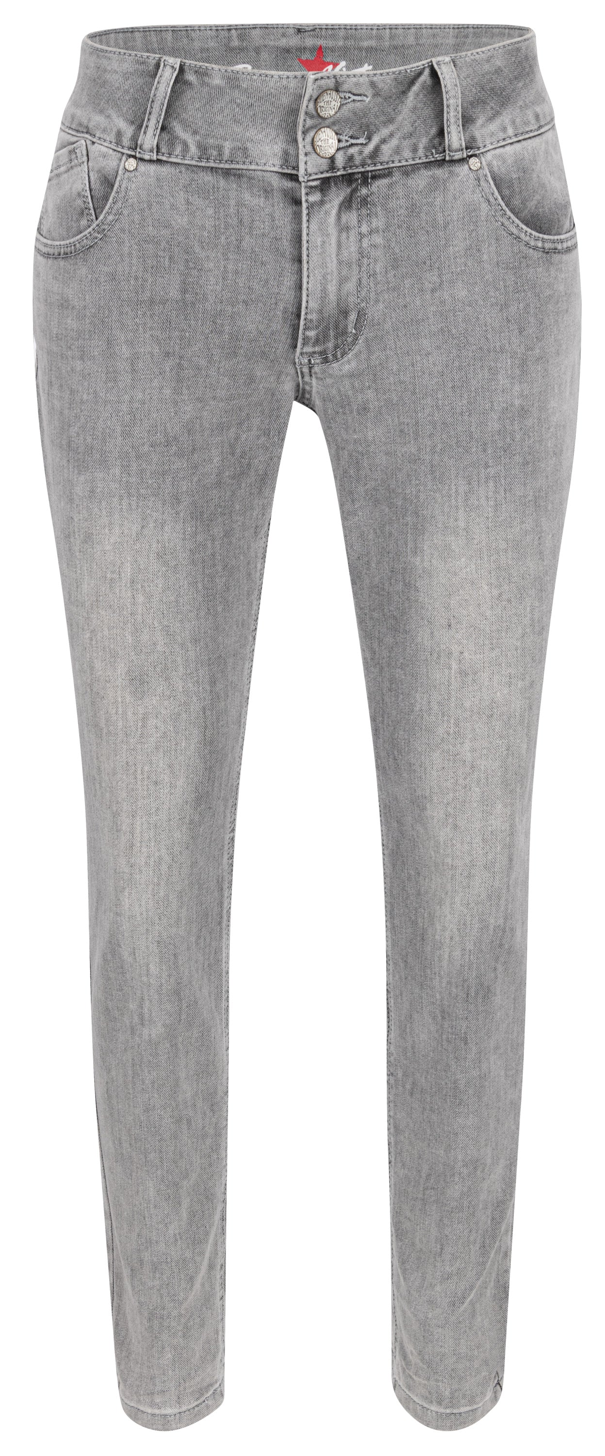 BUENA VISTA TUMMYLESS Cropped - Silver Mist Grey - 2507 B5827 755.4909