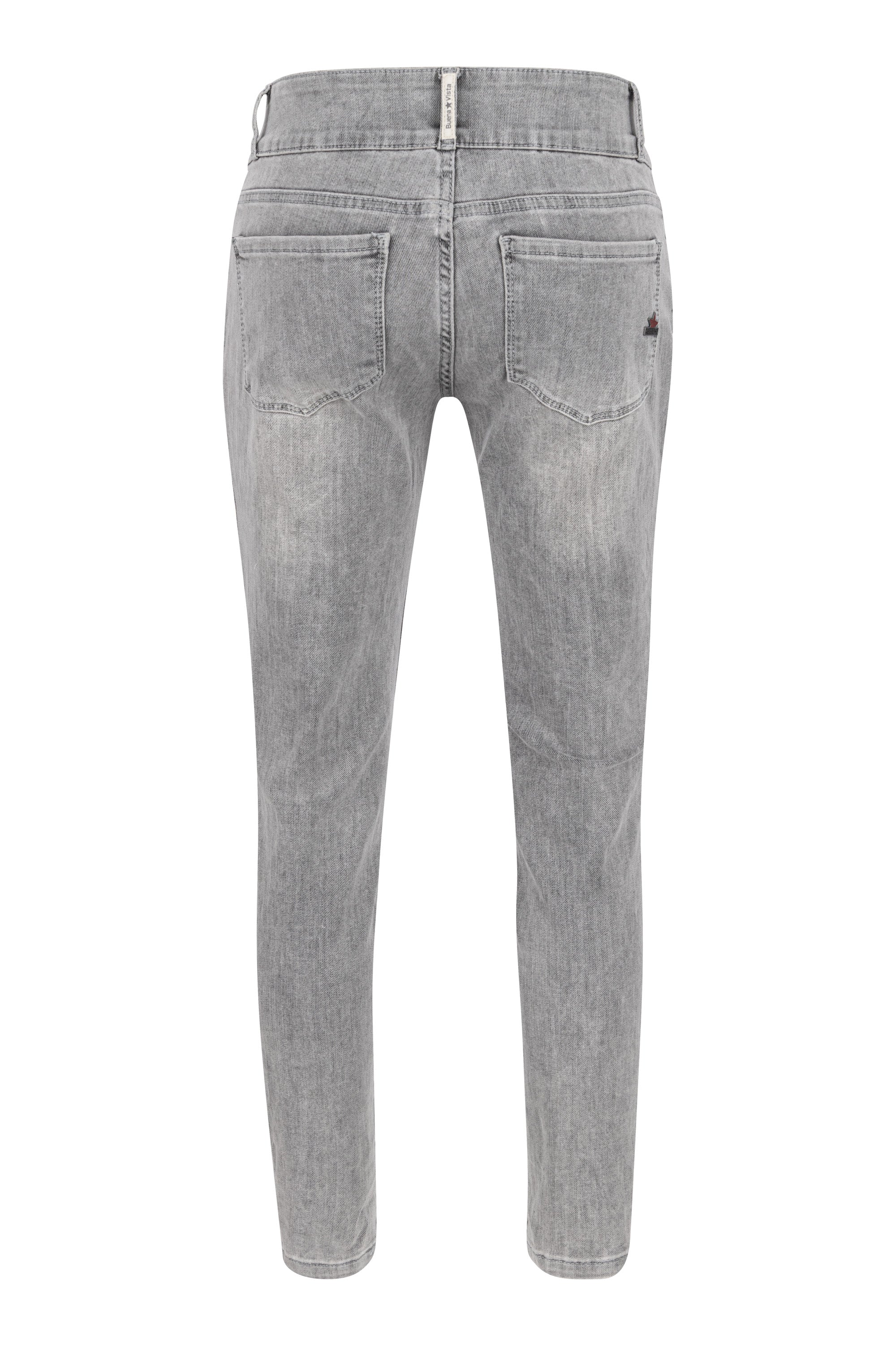 BUENA VISTA TUMMYLESS Cropped - Silver Mist Grey - 2507 B5827 755.4909 von Buena Vista