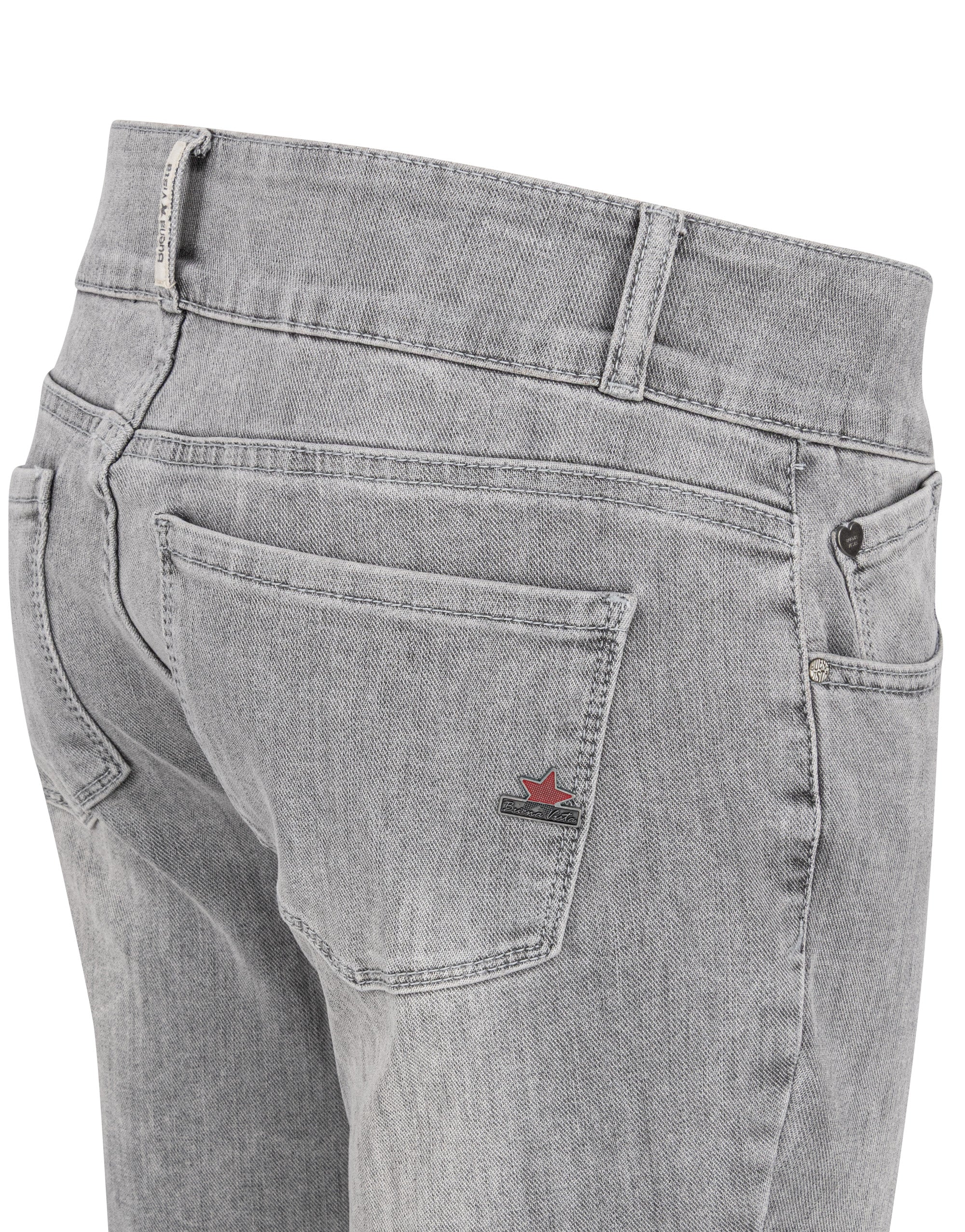 BUENA VISTA TUMMYLESS Cropped - Silver Mist Grey - 2507 B5827 755.4909