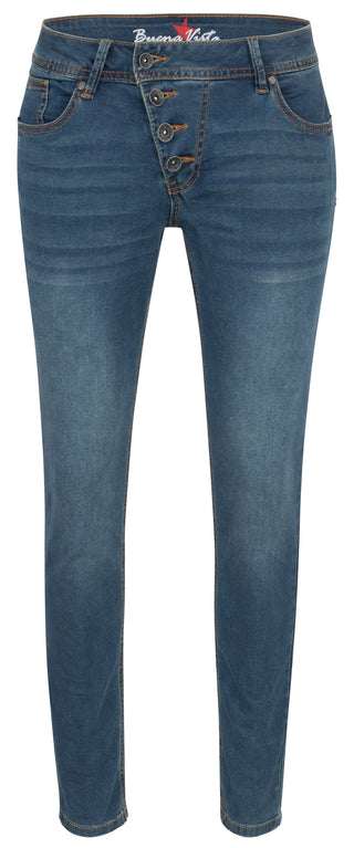 BUENA VISTA MALIBU CROPPED - Coastal Denim Stone - 2508 B5826 102.4452