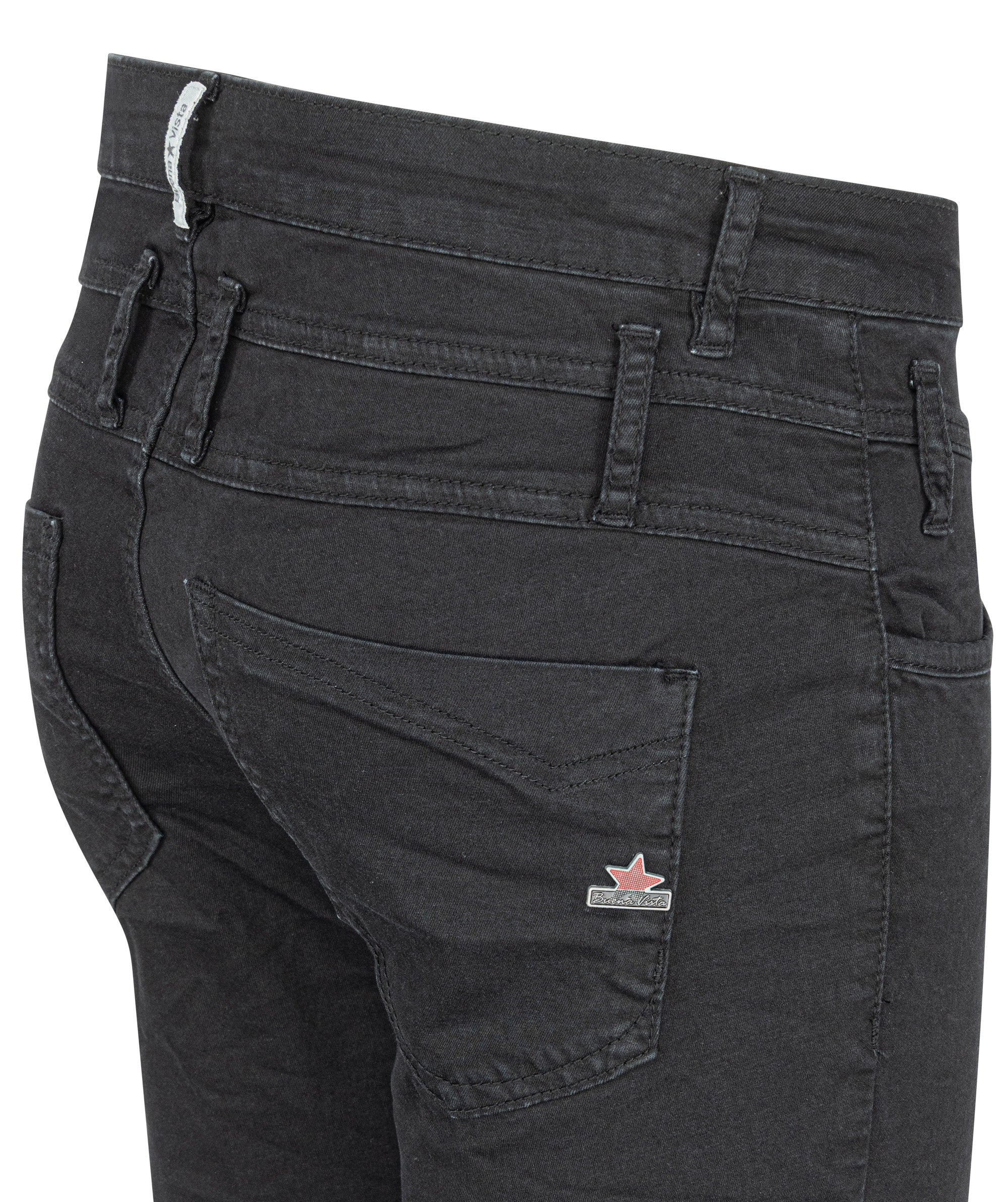 BUENA VISTA Florida Cropped Jeans - Midnight Graphite - 2508 B5912 601.014 von Buena Vista