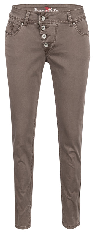 BUENA VISTA MALIBU Cropped Hose - Driftwood Taupe - 888 B5826 4003.5902