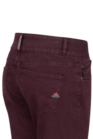 BUENA VISTA TUMMYLESS - Blackberry Velvet Twill - 2511 B5664 4141.4974