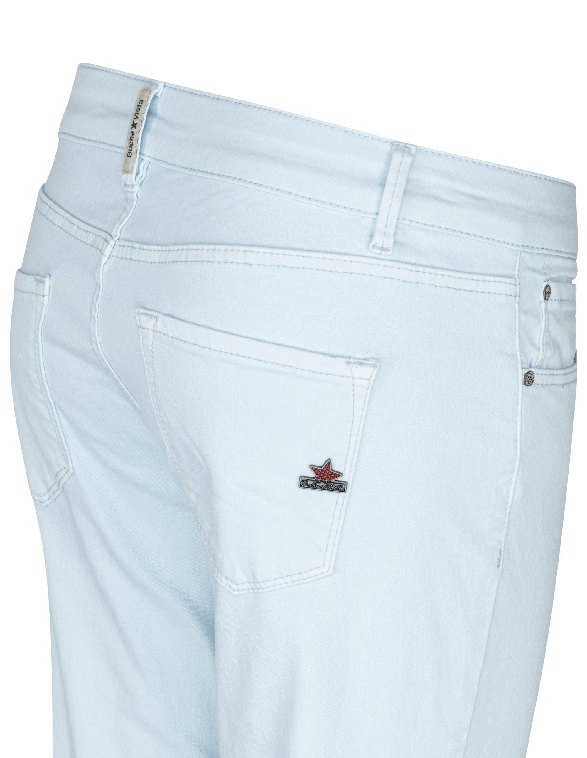 BUENA VISTA Italy 7/8 Stretch Twill - Misty Tide Blue - 2603 B5311 4141.5980 von Buena Vista