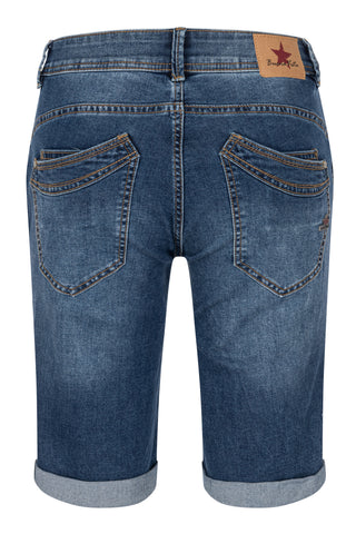 BUENA VISTA MALIBU SHORT mid stone BV B5025 370.2519 - Stretch Denim