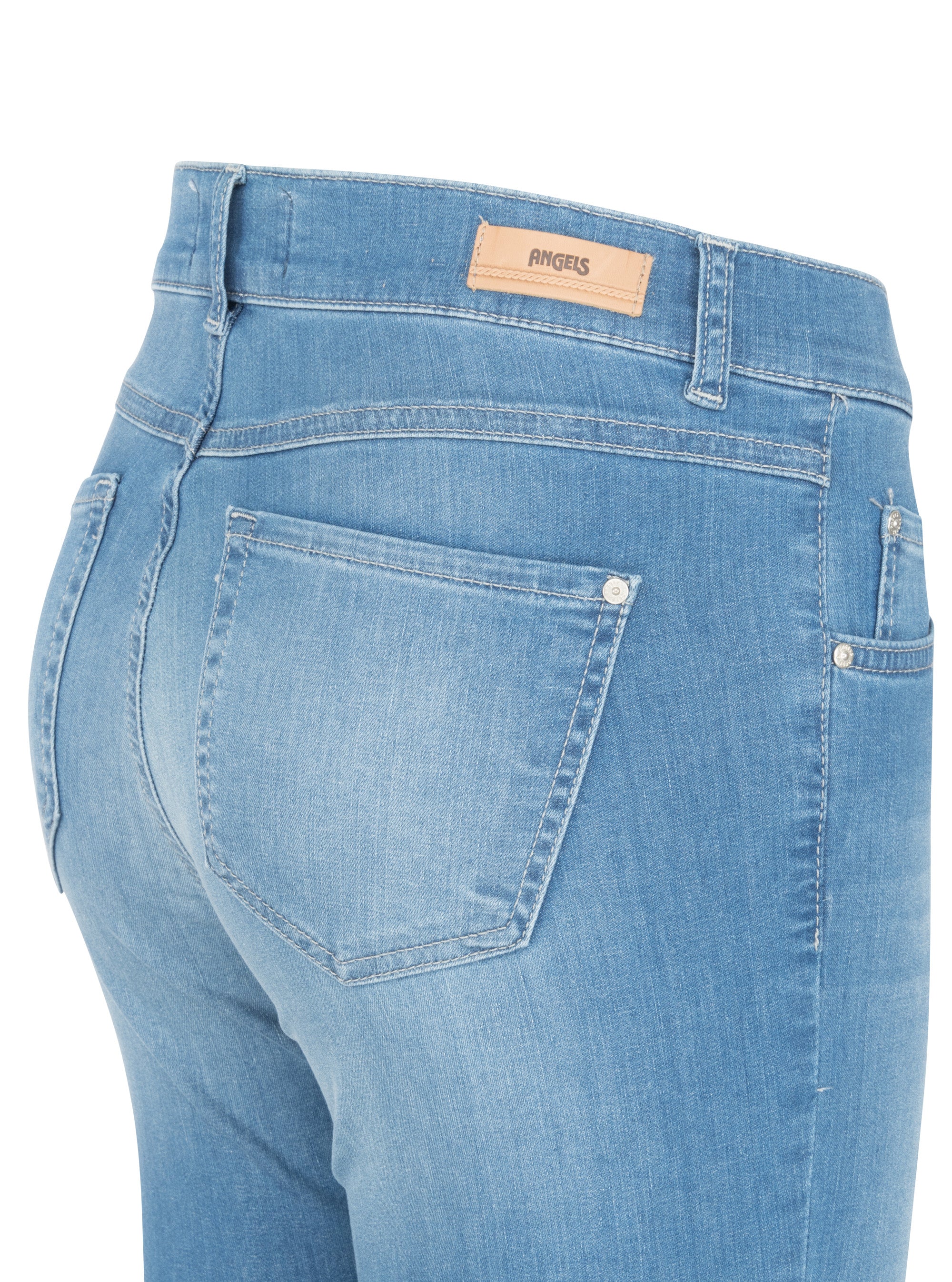 ANGELS JEANS Anacapri Capri-Jeans - Sunwashed Sky Blue - 353 430000.3458 von Angels Jeans