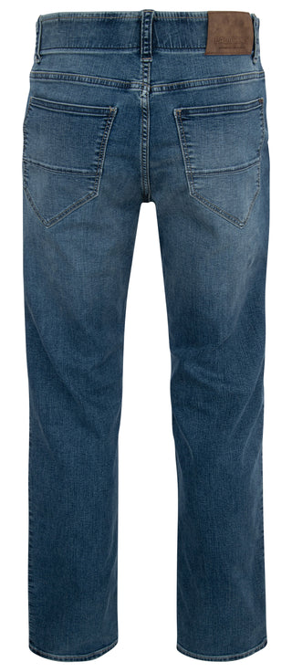 PADDOCKS BEN Straight Jeans - Worn Indigo Moustache - 80247 7276.0834