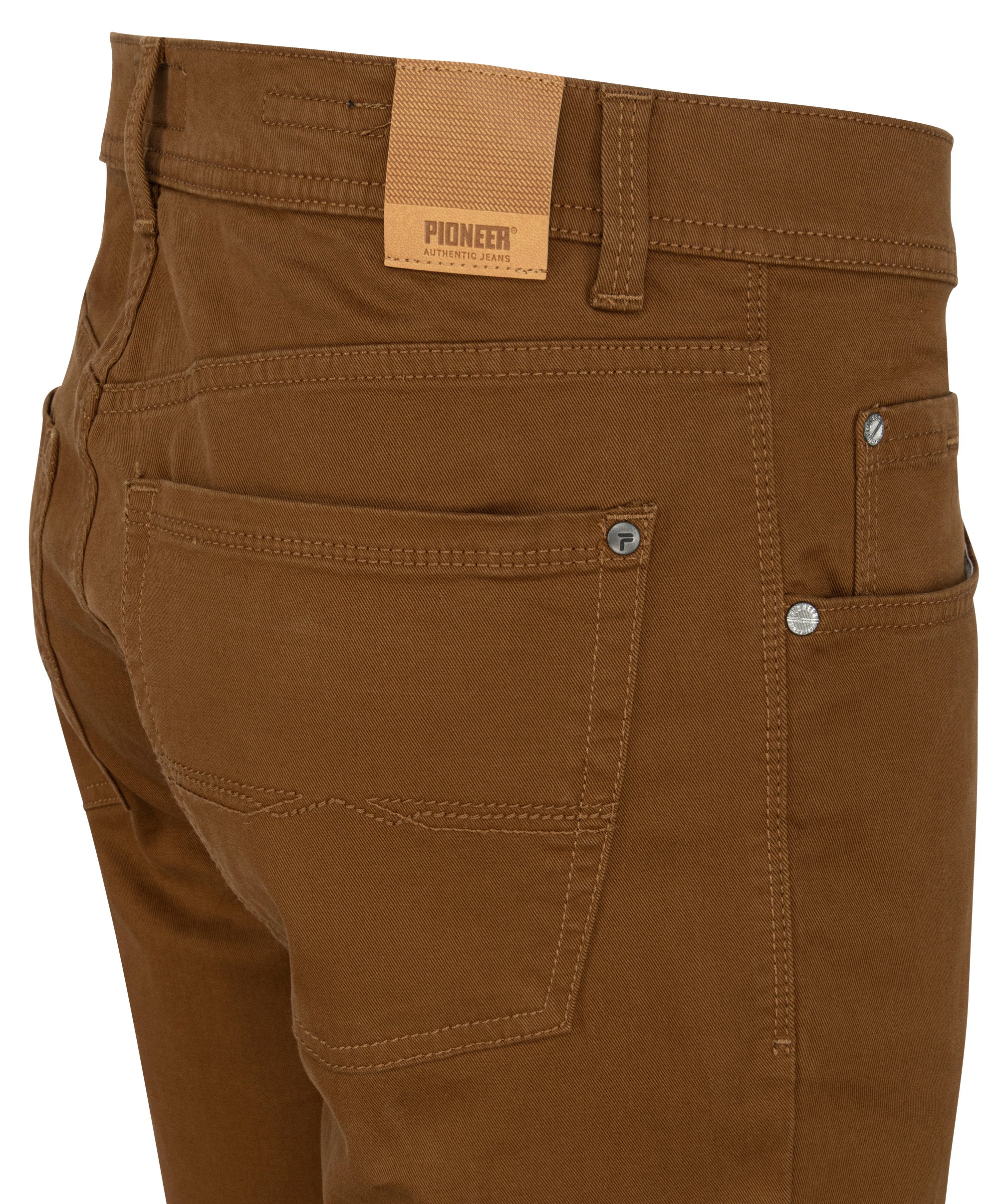 PIONEER Rando Jeanshose - Saddlewood Brown - 16801 5223.8007 von Pioneer