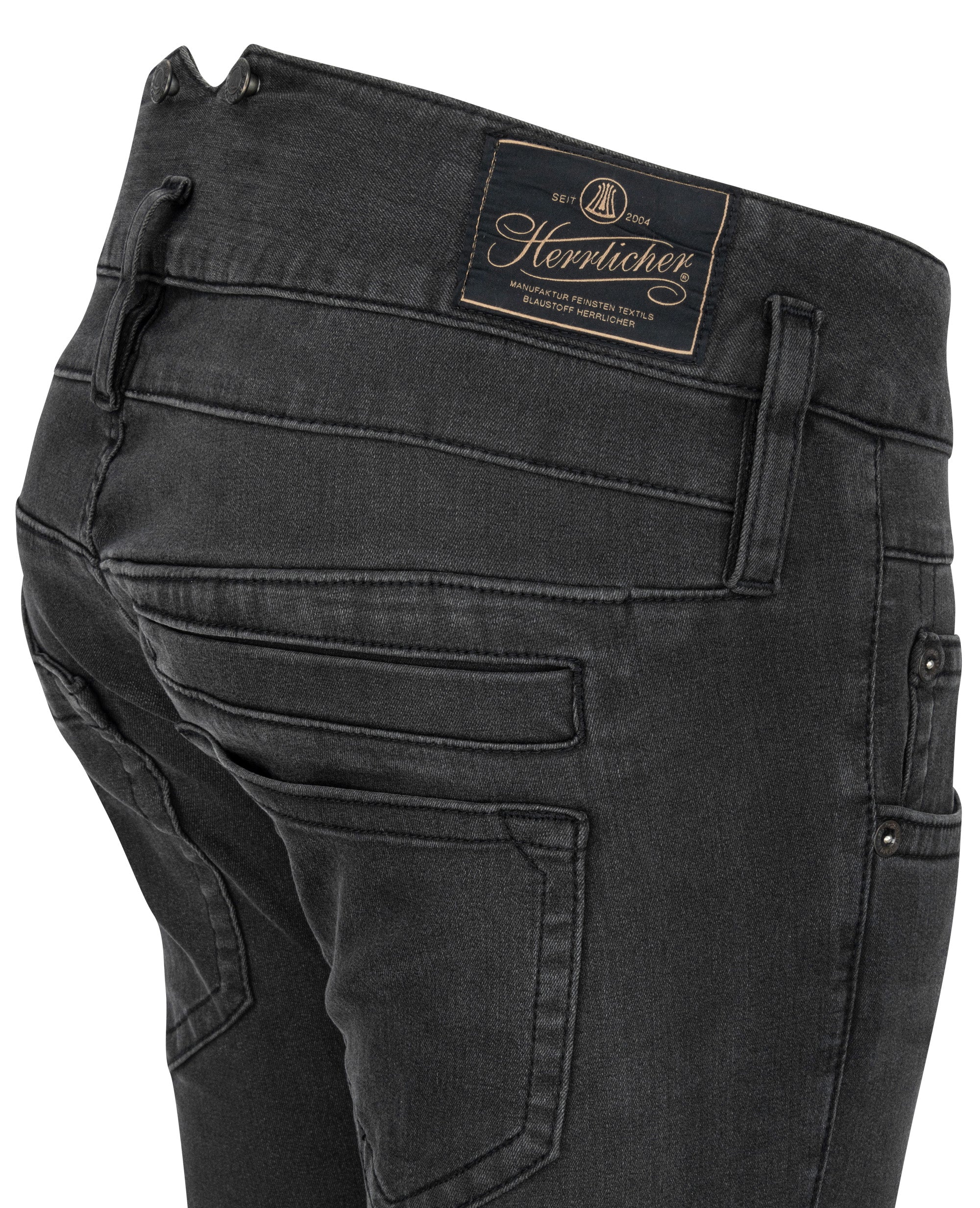 HERRLICHER Pitch Slim Jeans - Smoky Asphalt Grey - 5303-RD505-621 von Herrlicher