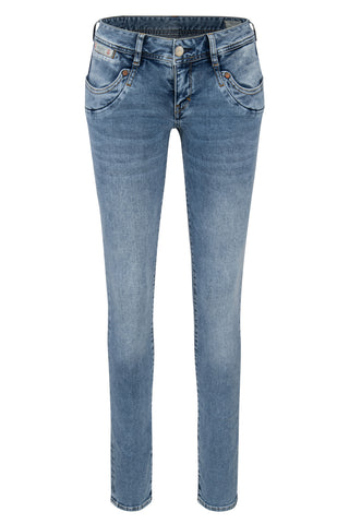 HERRLICHER PIPER Slim Jeans - Coastline Chambray - 5650-RD100-910