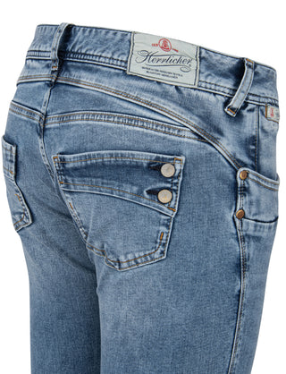 HERRLICHER PIPER Slim Jeans - Coastline Chambray - 5650-RD100-910
