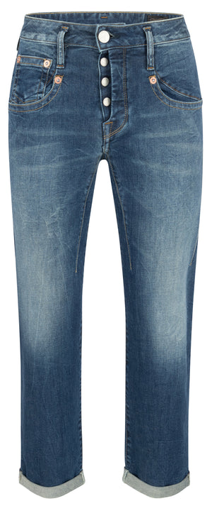 HERRLICHER Shyra Tap Jeans - Deep Indigo Wash - 5840-OD101-043