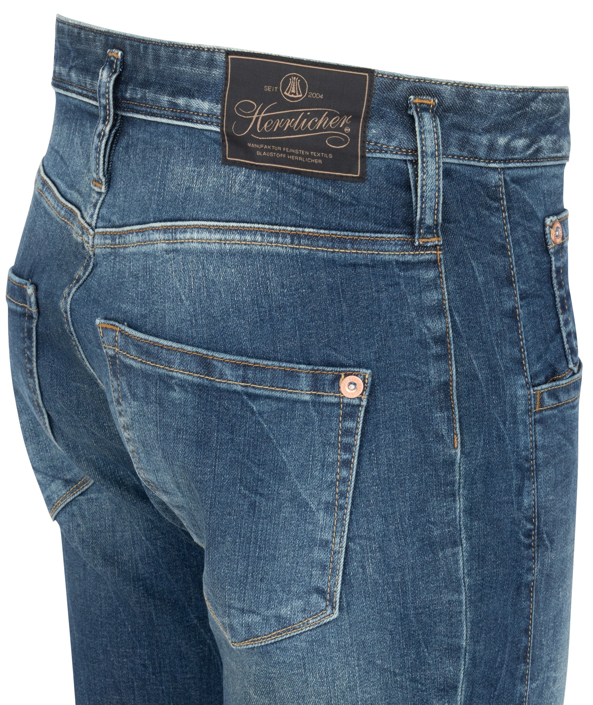 HERRLICHER Shyra Tap Jeans - Deep Indigo Wash - 5840-OD101-043 von Herrlicher
