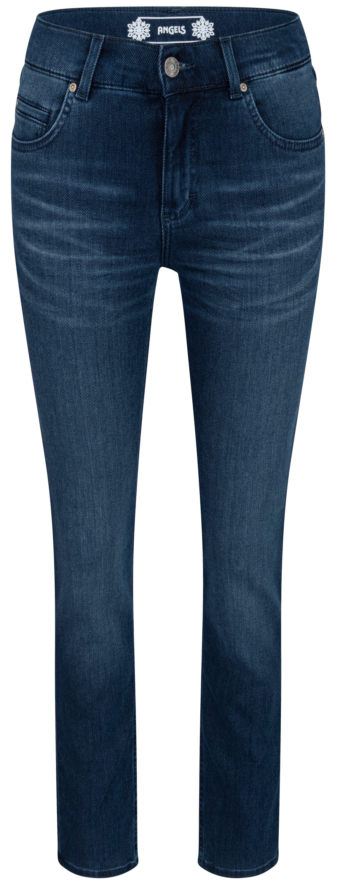 ANGELS Cici Slim Fit Jeans - Midnight Used Blue - 321 3400.3258