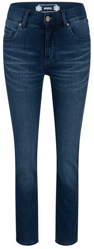 ANGELS Cici Slim Fit Jeans - Midnight Used Blue - 321 3400.3258