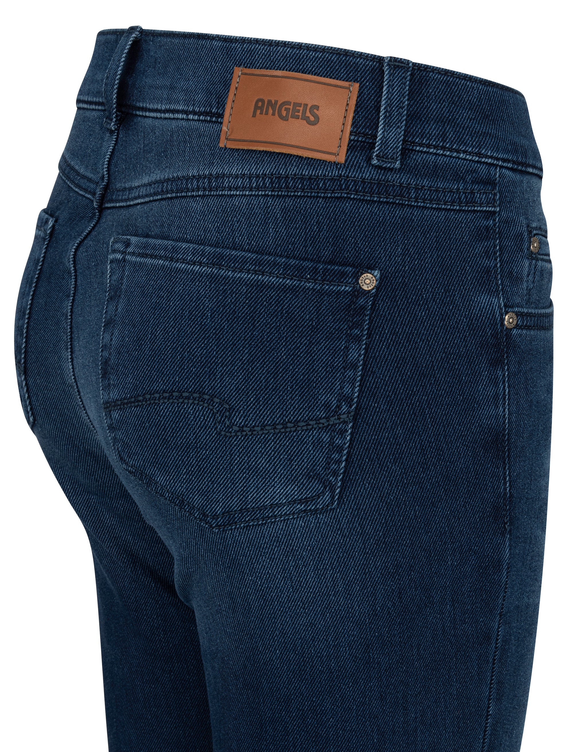 ANGELS Cici Slim Fit Jeans - Midnight Used Blue - 321 3400.3258 von Angels Jeans