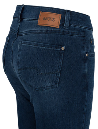 ANGELS Cici Slim Fit Jeans - Midnight Used Blue - 321 3400.3258