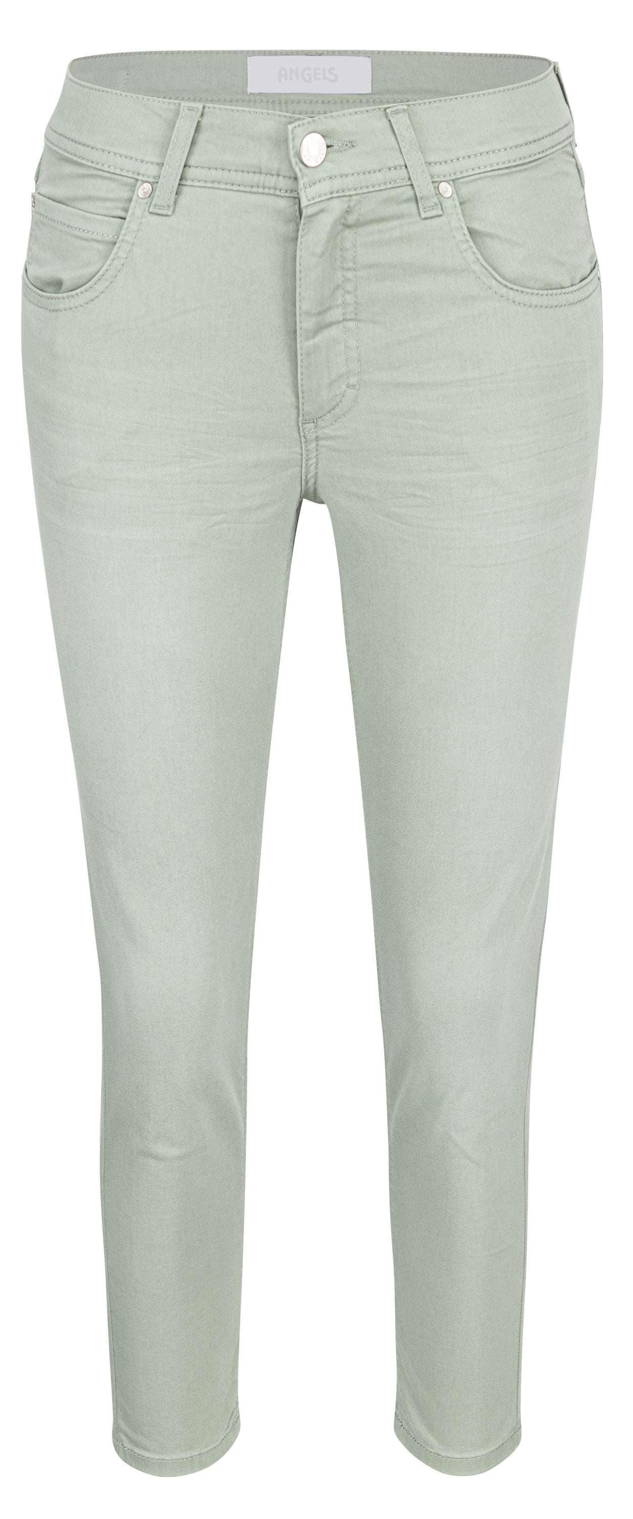 ANGELS Ornella Jeans - Soft Sage Green - 332 680007.53758