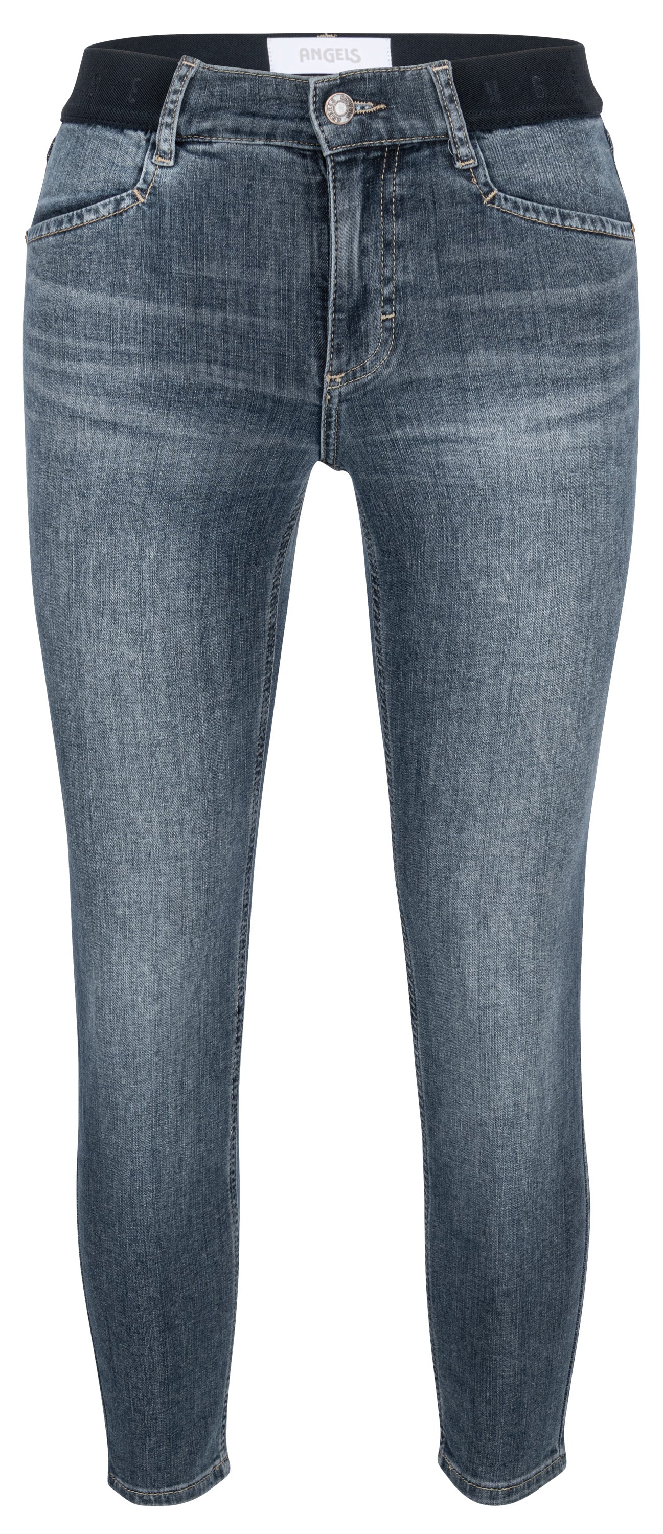 ANGELS JEANS Ornella Sporty Ankle-Jeans - Smoky Steel Blue - 346 688907.32158
