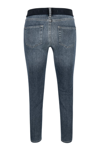 ANGELS JEANS Ornella Sporty Ankle-Jeans - Smoky Steel Blue - 346 688907.32158