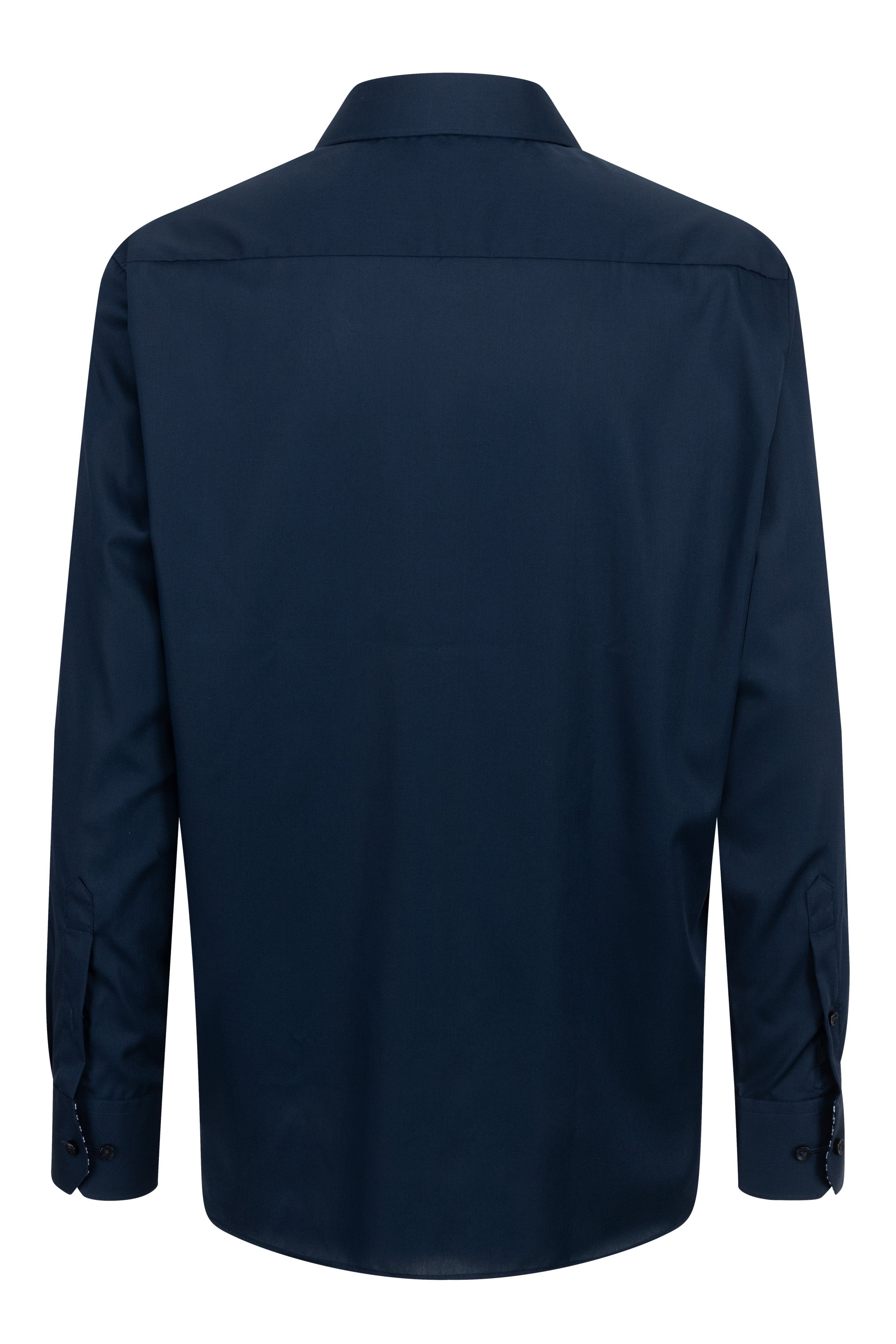 ETERNA COMFORT FIT Natural Stretch Langarm Hemd - Midnight Navy Blue - 1082-19-E15K von Eterna