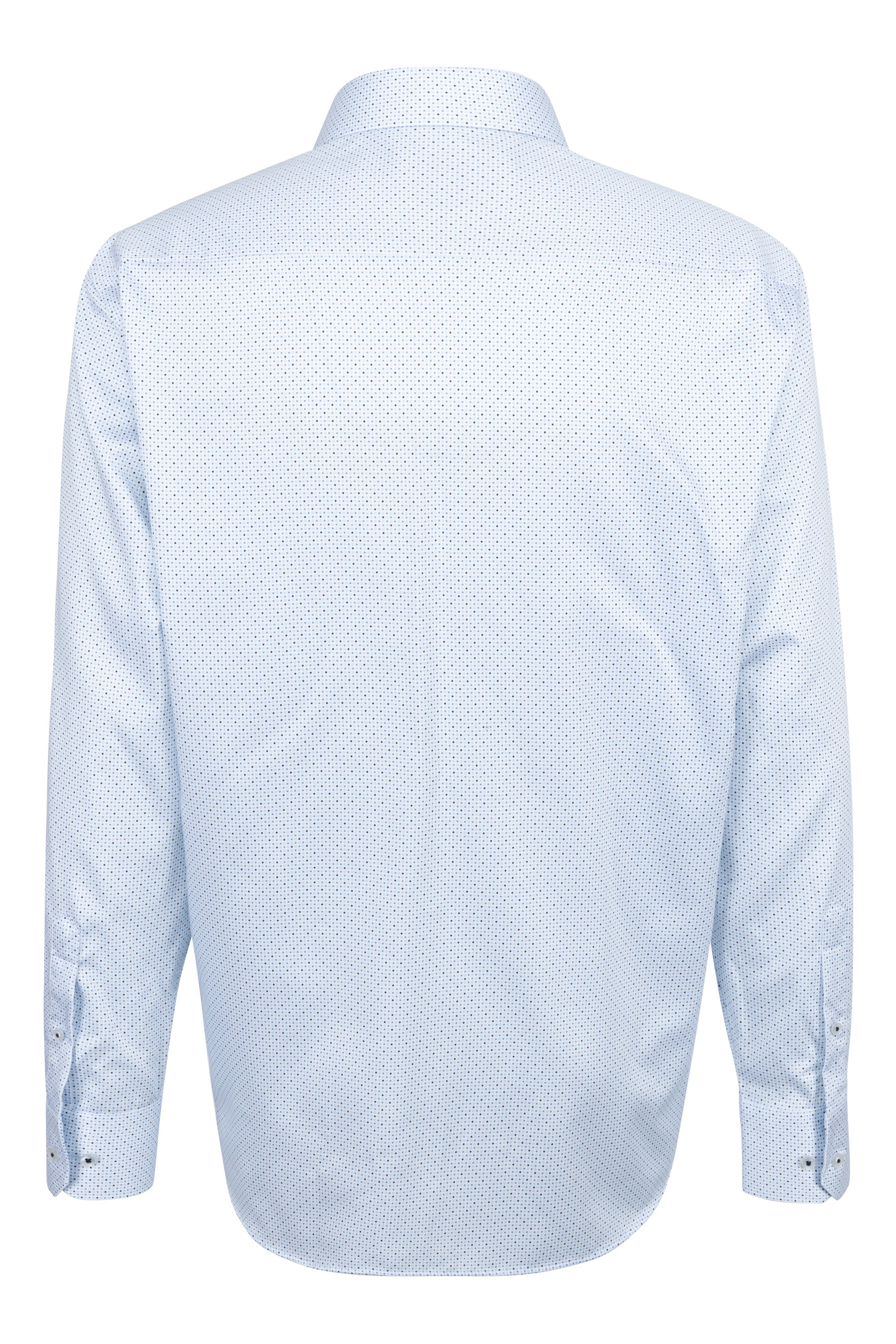 ETERNA COMFORT FIT Langarmhemd - Misty Sky Dots - 1054-11-E19K