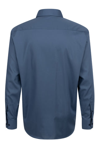 ETERNA COMFORT FIT Langarm Hemd - Ocean Mist Blue - 1082-17-E15K