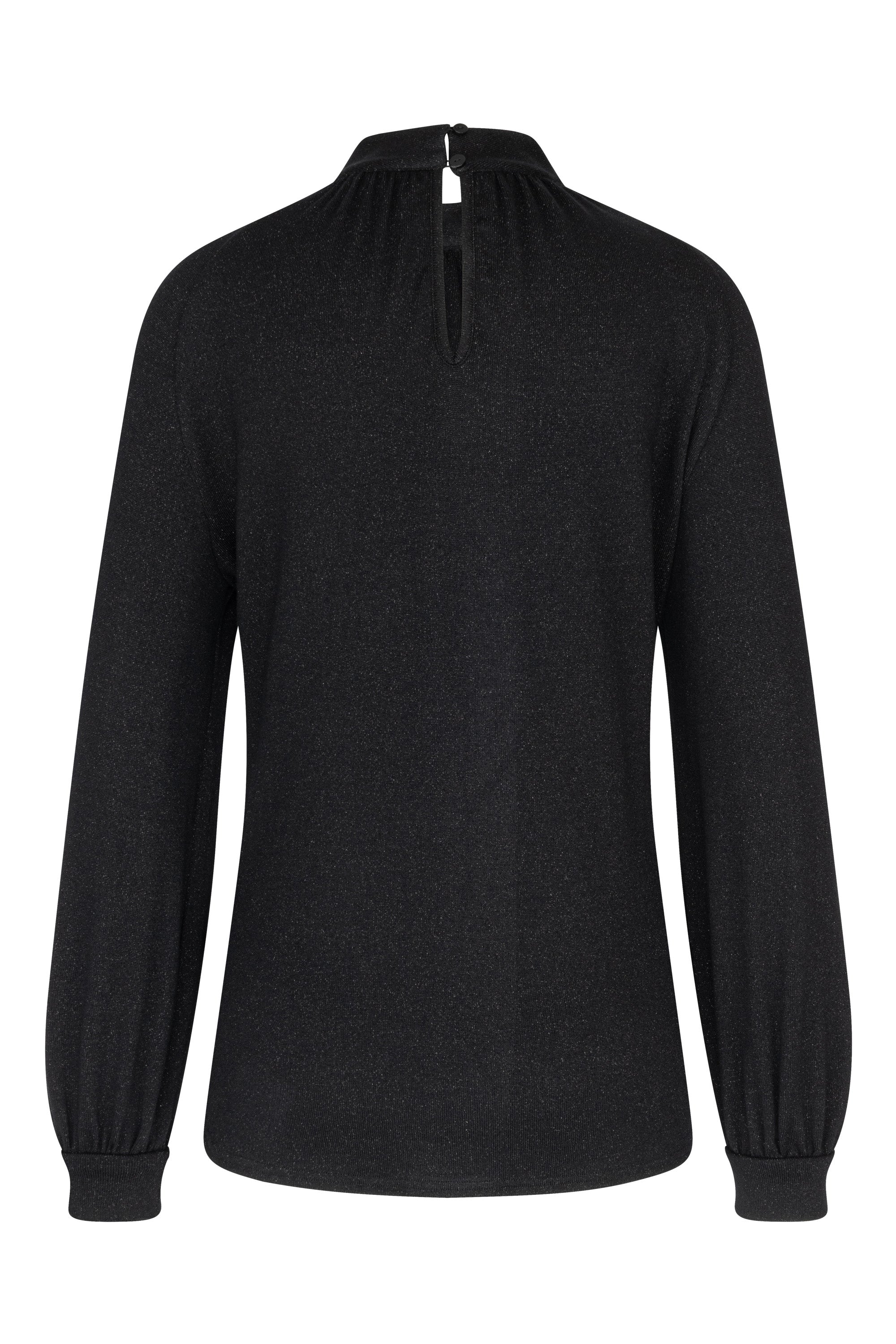 ETERNA LOOSE FIT Langarm Bluse - Midnight Ink Black - 5205-39-D551