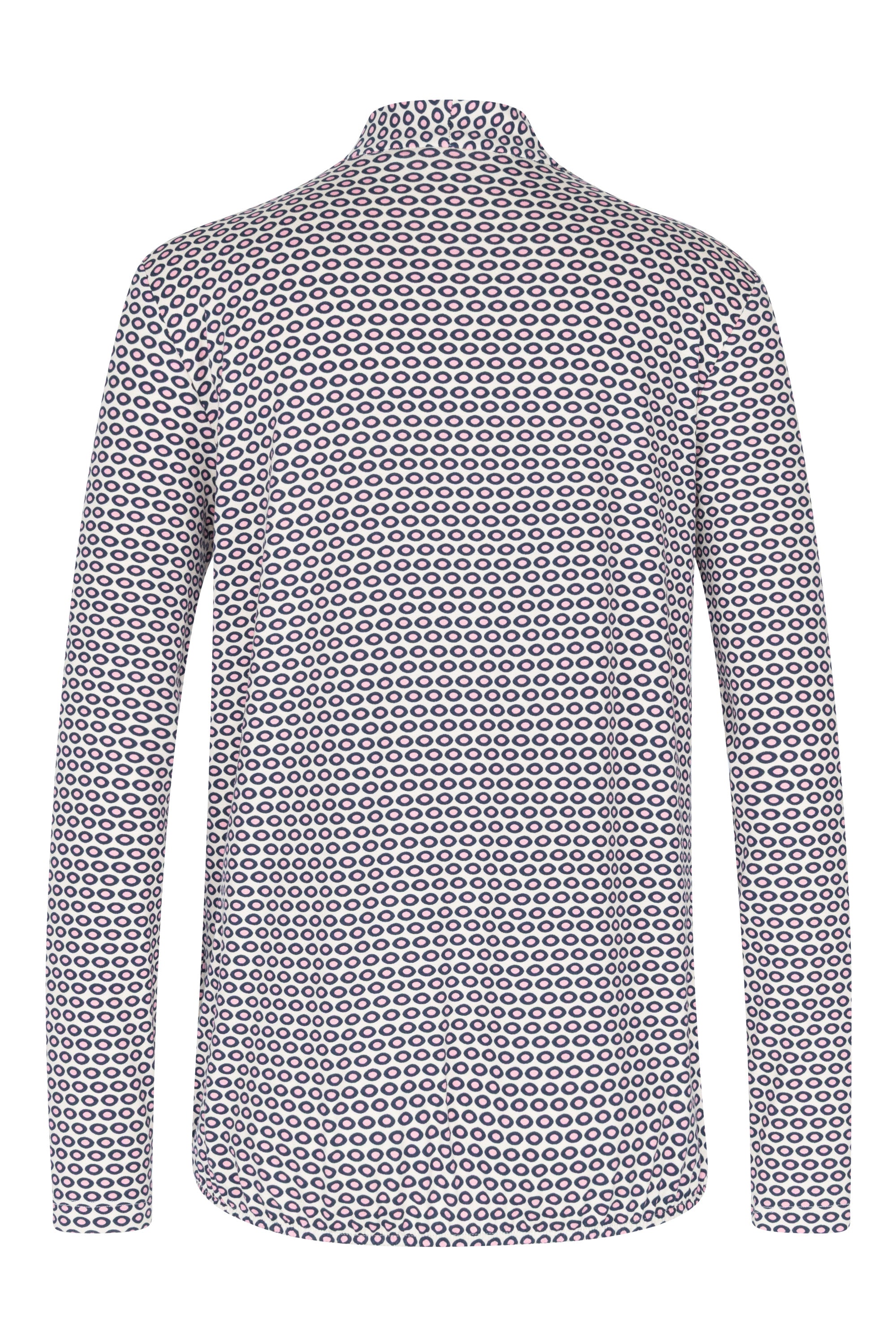 ETERNA REGULAR FIT Langarm Bluse - Blush Rosette Pink - 7879-54-D550