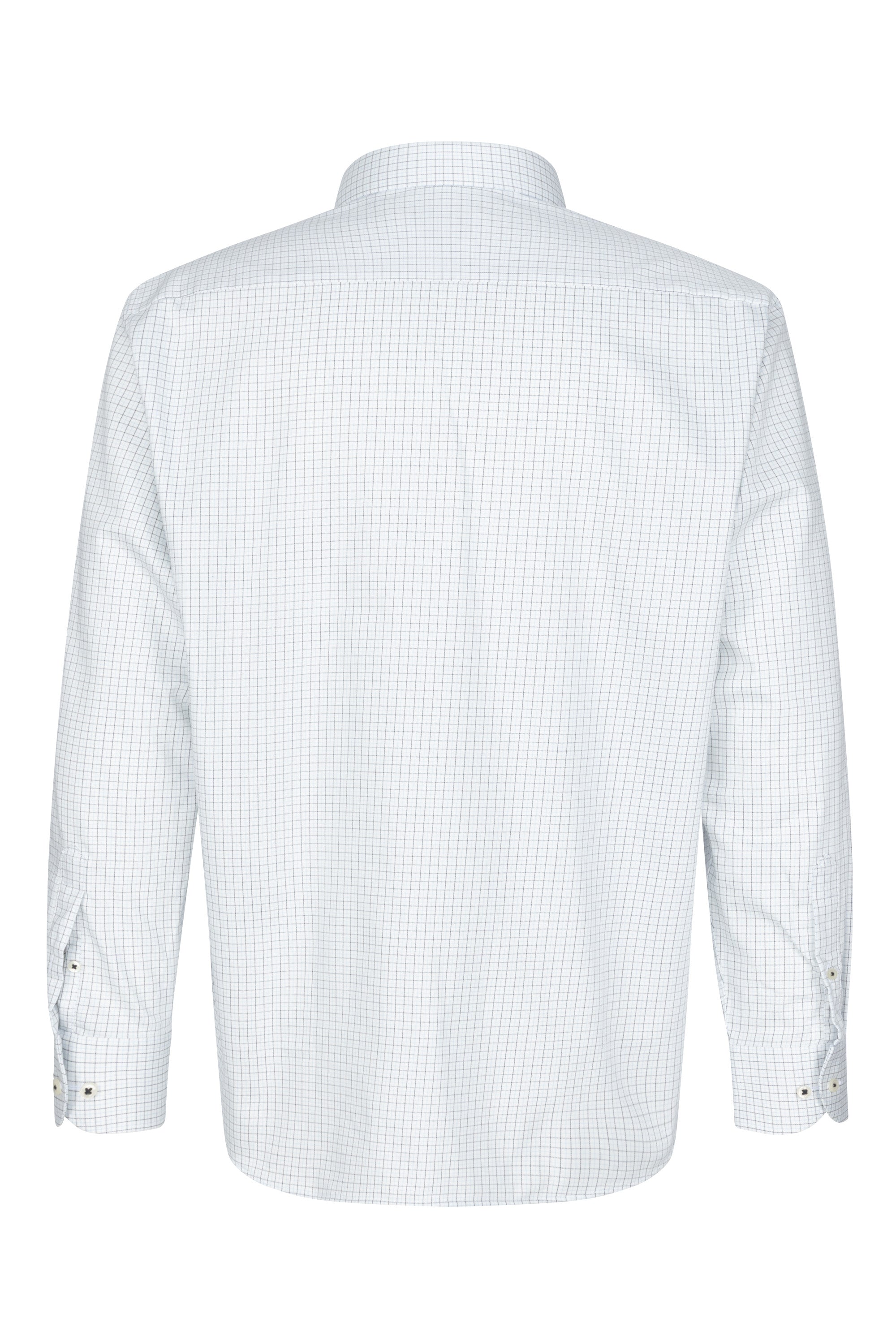 ETERNA COMFORT FIT Langarm Hemd - Silver Harbor Blue - 1277-14-E181
