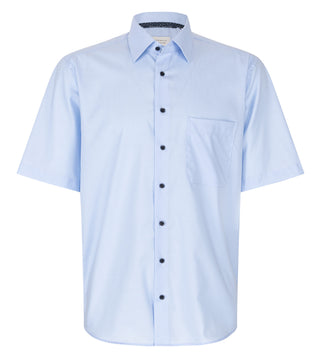 ETERNA COMFORT FIT Kurzarm Hemd himmelblau 1446-11-K181