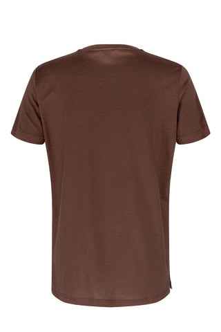 ETERNA 1863 Kurzarm T-Shirt - Smoked Umber Brown - 887-28-TINO