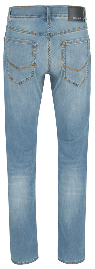 PIERRE CARDIN Lyon Tapered Jeans - Faded Sky Blue - 34510 7759.6846