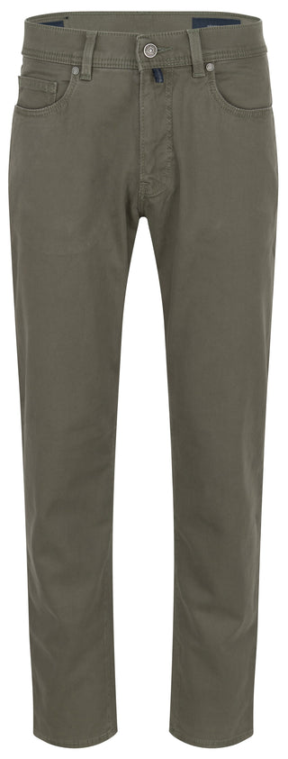 PIERRE CARDIN Lyon Five Pocket Hose - Sage Grey Green - 34540 4035.5212
