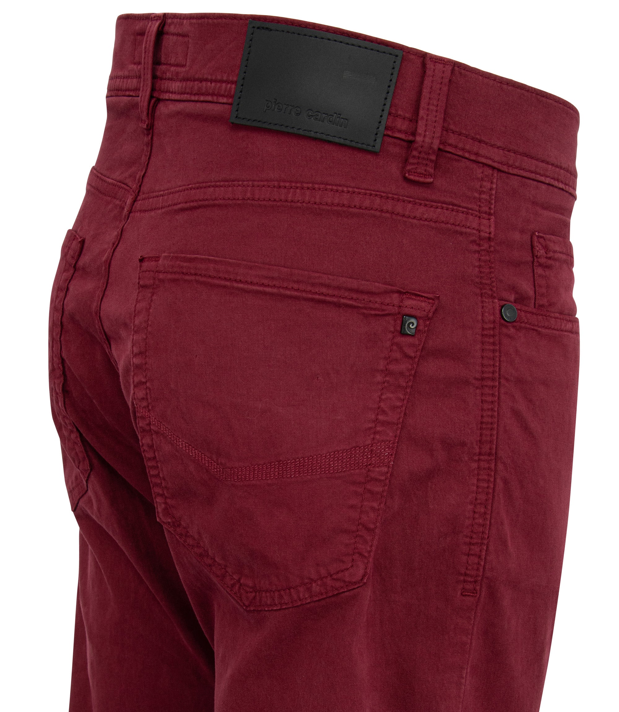 PIERRE CARDIN Lyon Stoffhose - Crimson Bordeaux - 34540 4041.4305 von Pierre Cardin