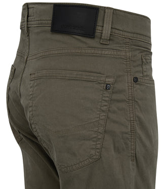 PIERRE CARDIN LYON Stoffhose - Mossy Khaki Twill - 34540 4041.5215