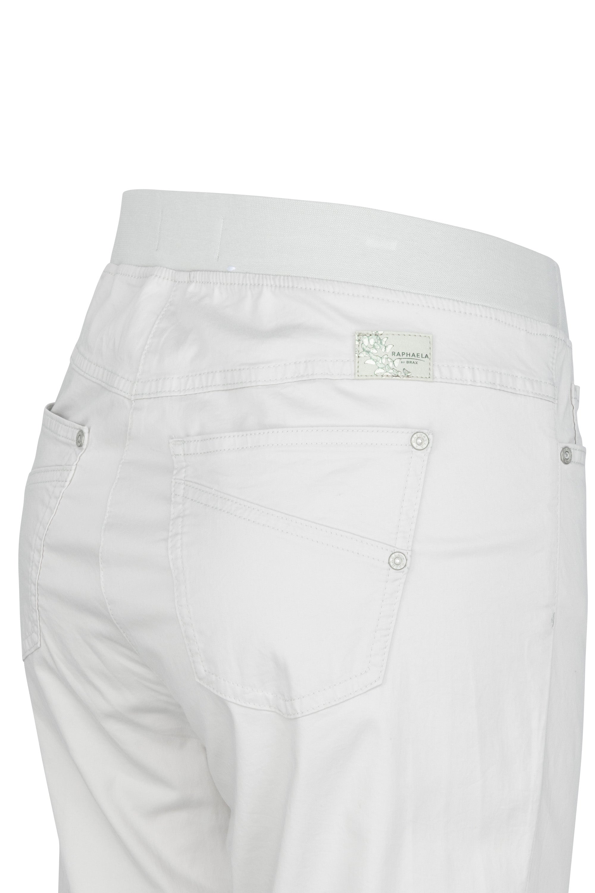 RAPHAELA BY BRAX PAMINA Capri Stoffhose - Cloud Pearl White - 10860420 16-1908-06 von RAPHAELA BY BRAX
