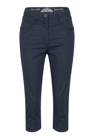 RAPHAELA BY BRAX LAURA NEW CAPRI - Midnight Ink Blue - 10814520 16-1908-22