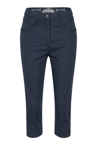 RAPHAELA BY BRAX LAURA NEW CAPRI - Midnight Ink Blue - 10814520 16-1908-22