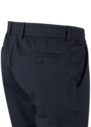 EUREX BY BRAX Thore Relax Pants - Midnight Grid Blue - 5932720 56-5548-24