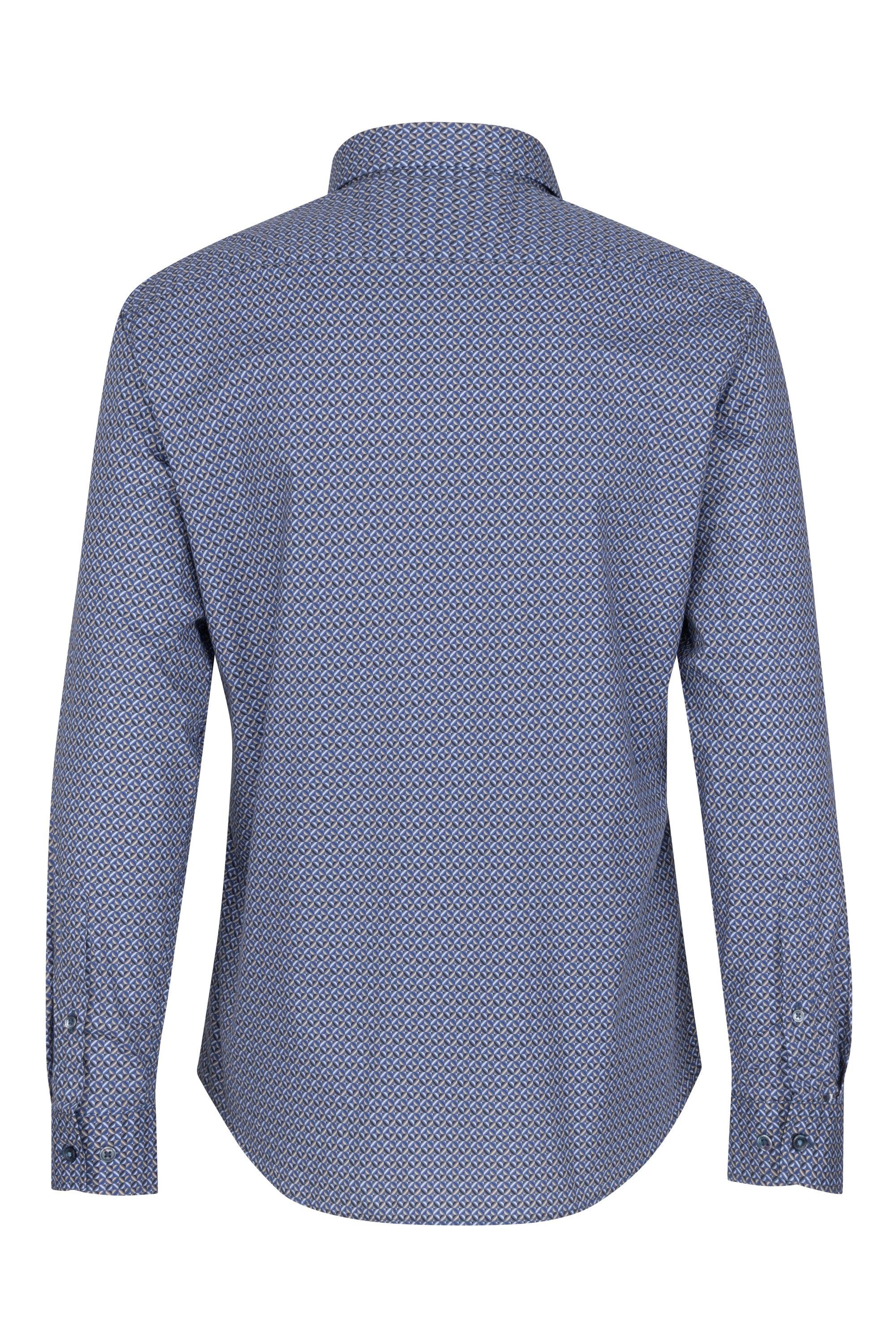 BRAX HAROLD P Langarm Hemd - Coastal Haze Blue - 74424100 47-3258-23
