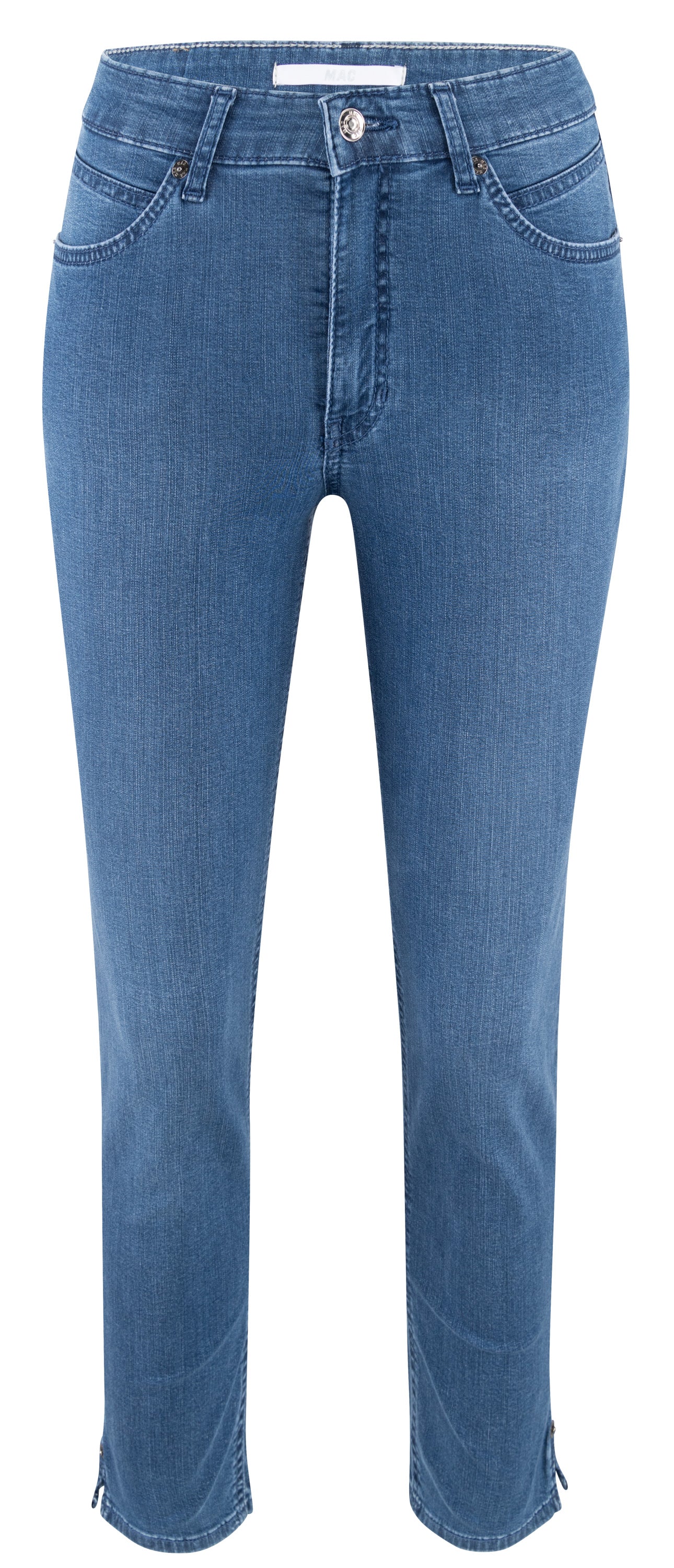 MAC MELANIE 7/8 cropped basic authentic - Denim Skye Blue - 5045-90-0352-D447
