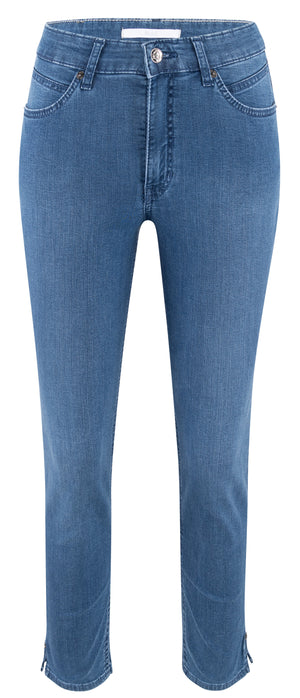 MAC MELANIE 7/8 cropped basic authentic - Denim Skye Blue - 5045-90-0352-D447
