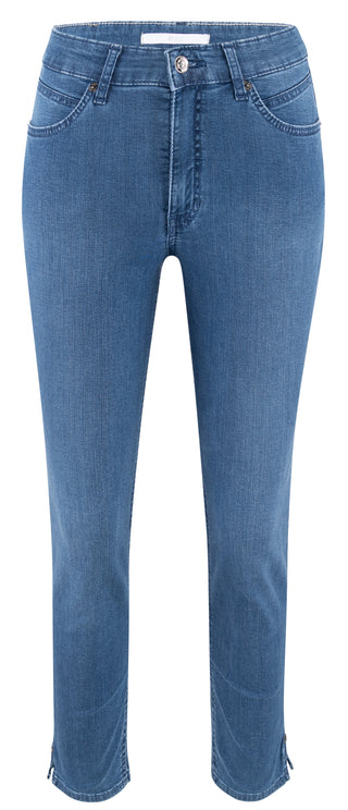 MAC MELANIE 7/8 cropped basic authentic - Denim Skye Blue - 5045-90-0352-D447